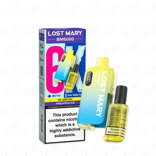 Lost Mary Bm6000 pineapple ice