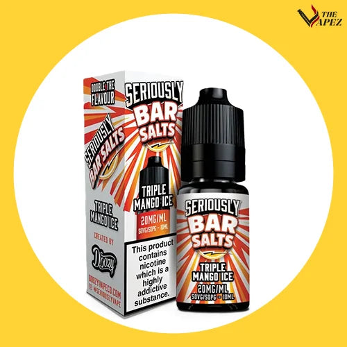 Seriously Bar Salt 10ml-Triple Mango Ice