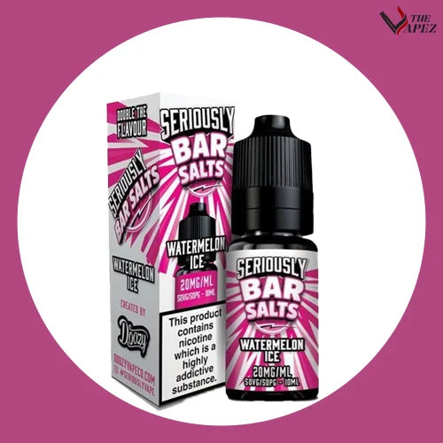 Seriously Bar Salt 10ml-Watermelon Ice