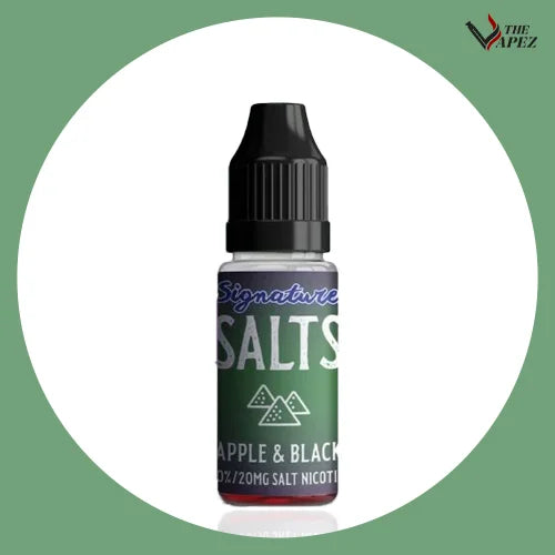 Signature Salts 10ML-Apple & Black