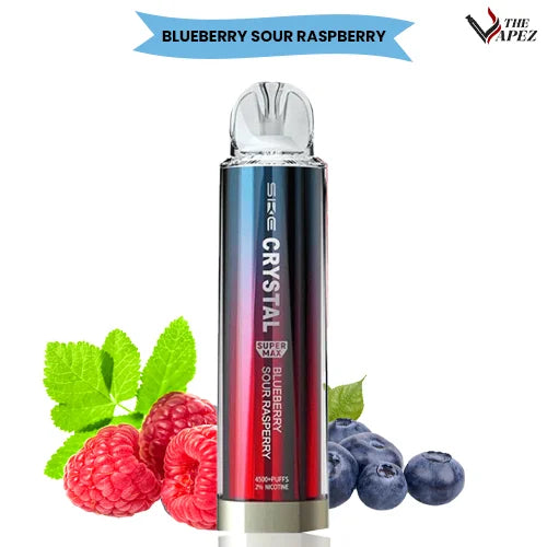SKE Crystal Super Max 4500-Blueberry Sour Raspberry
