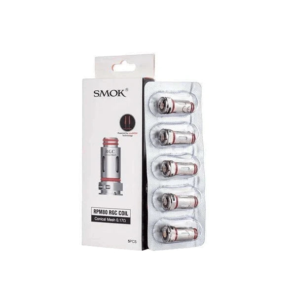 Smok RPM80 RGC 0.17ohm Conical Mesh Coils - Pack of 5