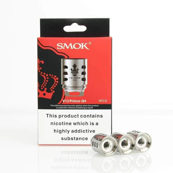 Smok TFV12 Prince Q4 Coils 0.4 Ohm - Pack of 3