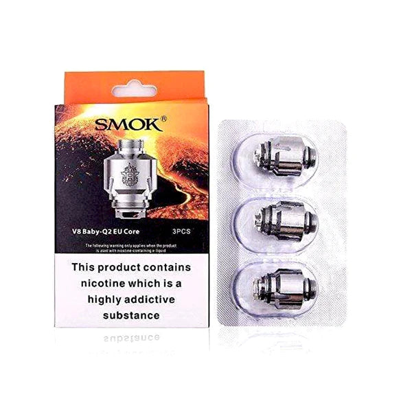 SMOK TFV8 Baby V8-Q2 EU CORE 0.4 ohm - Pack of 3