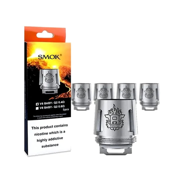 Smok V8 Baby Q2 Coils - Pack of 5