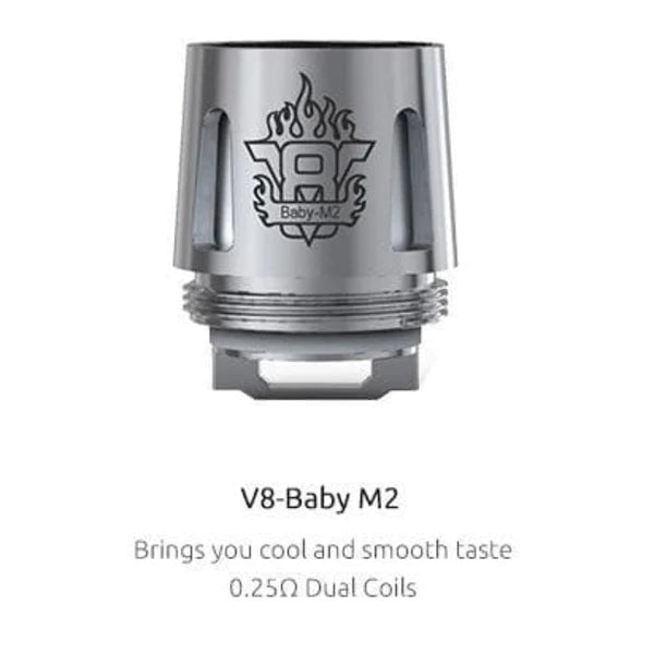 SMOK V8 X-Baby M2 Coils - Pack of 5