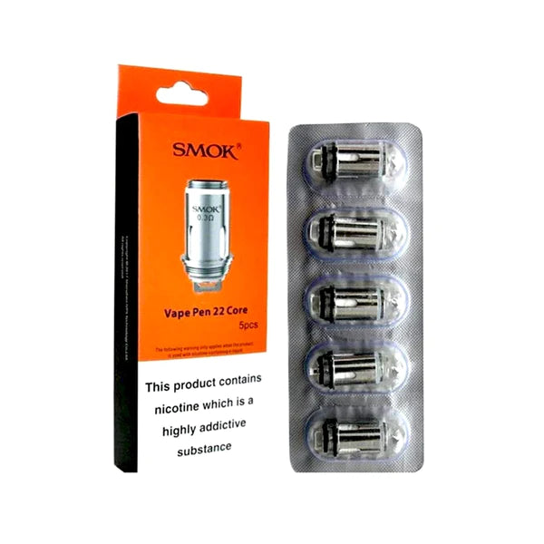 SMOK Vape Pen 22 Replacement Coils - Pack of 5