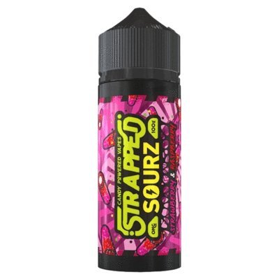 Strapped Sourz 100ml E-liquids - #Simbavapeswholesale#