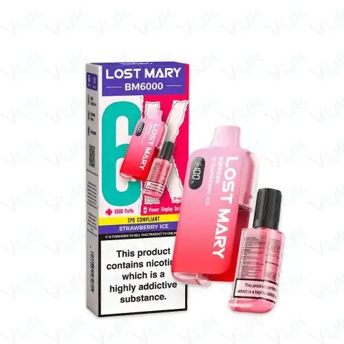 Lost Mary Bm6000 strawberry ice