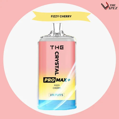 The Crystal Pro Max 10000 Puffs-Fizzy Cherry