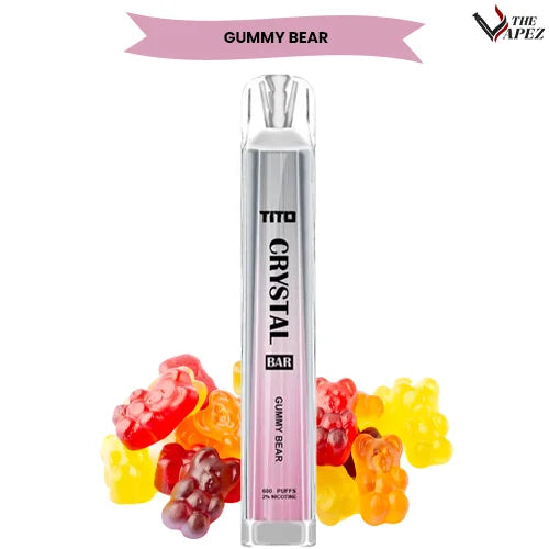 Tito Crystal Bar 600 Puffs-Gummy Bear