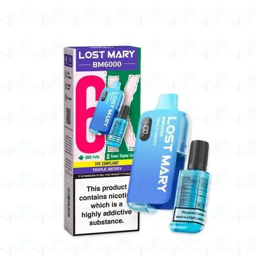 Lost Mary Bm6000 triple berry