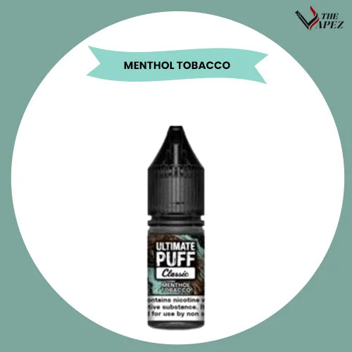 Ultimate Puff 50/50 Classic 10ml-Menthol Tobacco