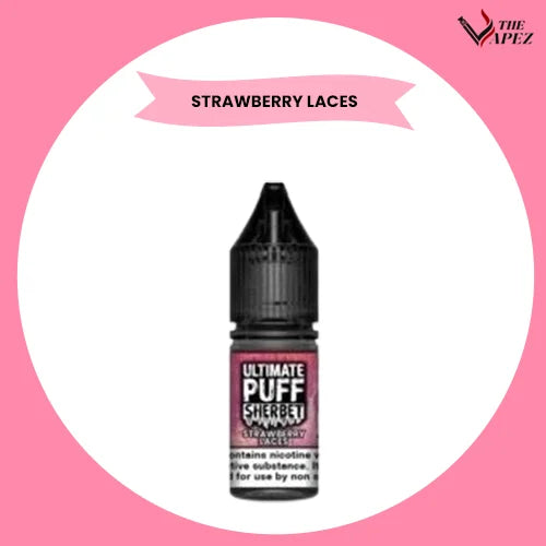 Ultimate Puff 50/50 Sherbet 10ml-Strawberry Laces