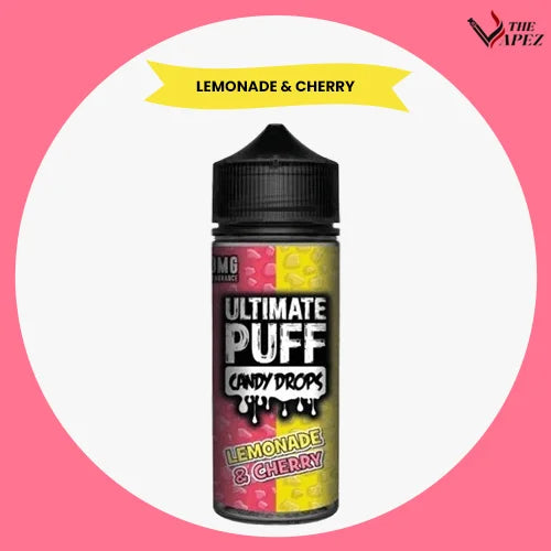 Ultimate Puff Candy Drops 100ml-Lemonade & Cherry