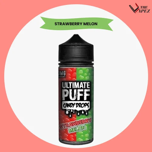 Ultimate Puff Candy Drops 100ml-Strawberry Melon