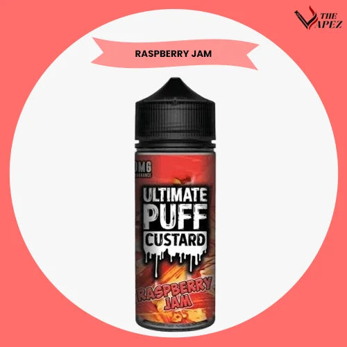 Ultimate Puff Custard 100ml-Raspberry Jam