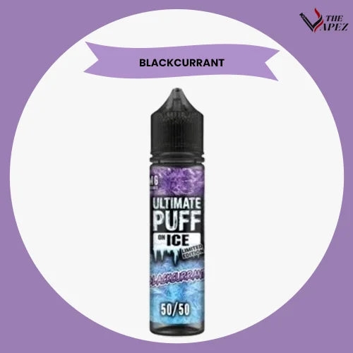 Ultimate Puff On Ice 50ml-Blackcurrant
