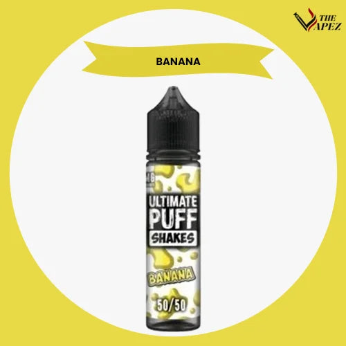 Ultimate Puff Shakes 50ml-Banana