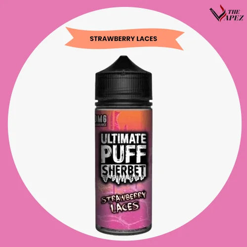 Ultimate Puff Sherbet 100ml-Strawberry Laces