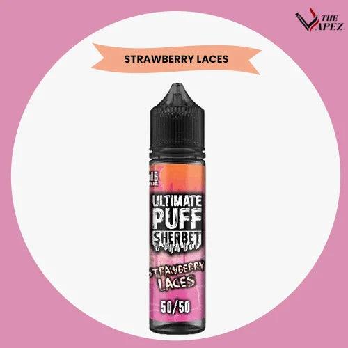 Ultimate Puff Sherbet 50ml-Strawberry Laces