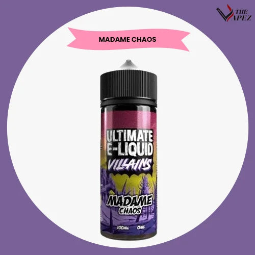 Ultimate Puff Villains 100ml-Madame Chaos