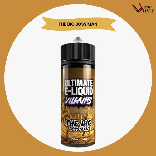 Ultimate Puff Villains 100ml-The Big Boss Man