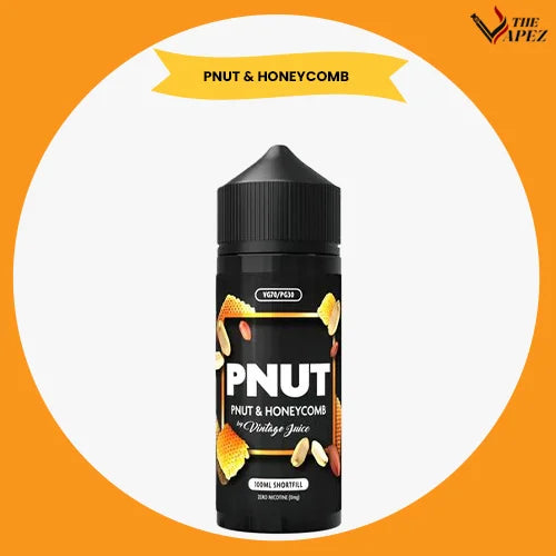 Vintage Juice Pnut 100ml-Pnut & Honeycomb