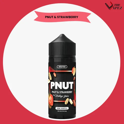 Vintage Juice Pnut 100ml-Pnut & Strawberry