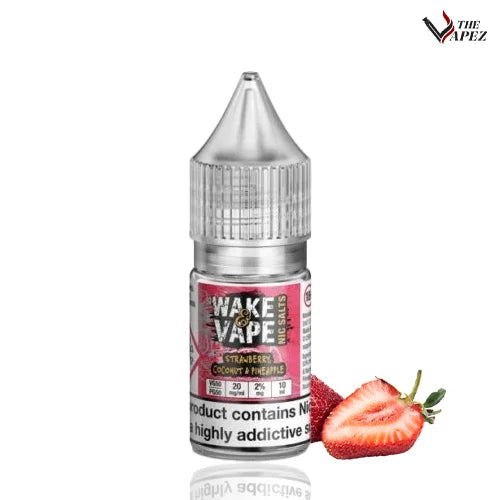 Wake and Vape 10ML-Strawberry Coconut & Pineapple