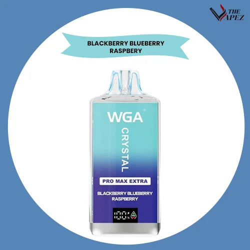 WGA Crystal Pro Max 15000 Puffs-Blackberry Blueberry Raspberry