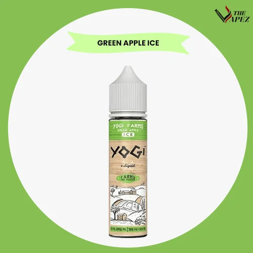Yogi Ice 50ml E-Liquids-Green Apple Ice